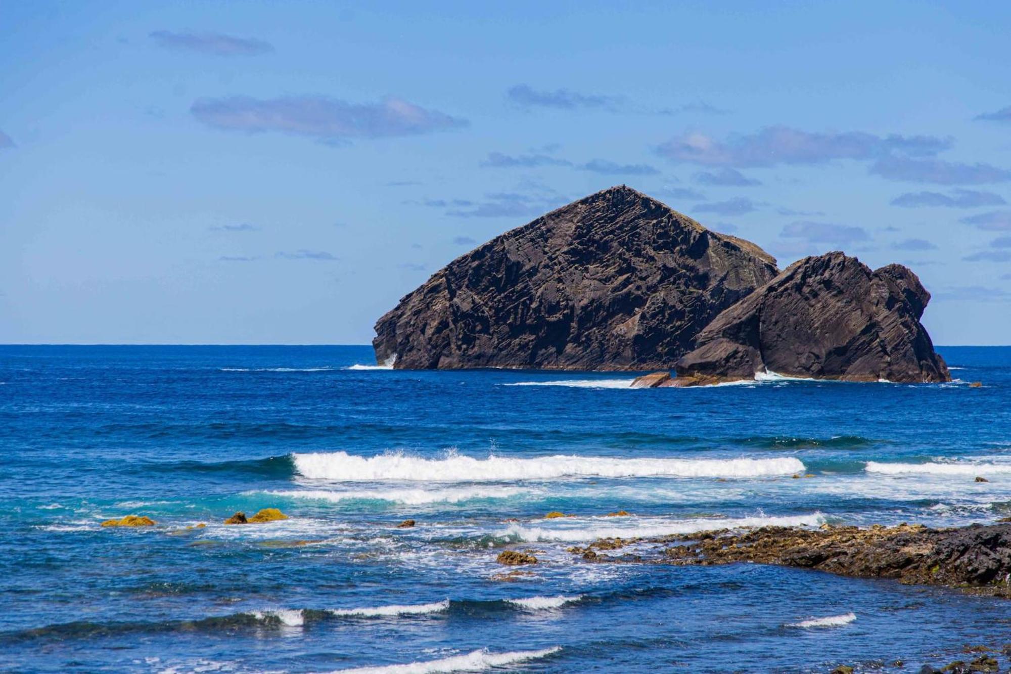 Mosteiros Beach House Villa Buitenkant foto